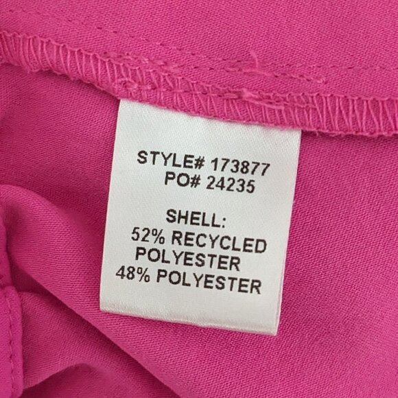 Women's SKIES ARE BLUE Pink Casual Shorts w Zipper; Size 3X - Picture 4 of 5